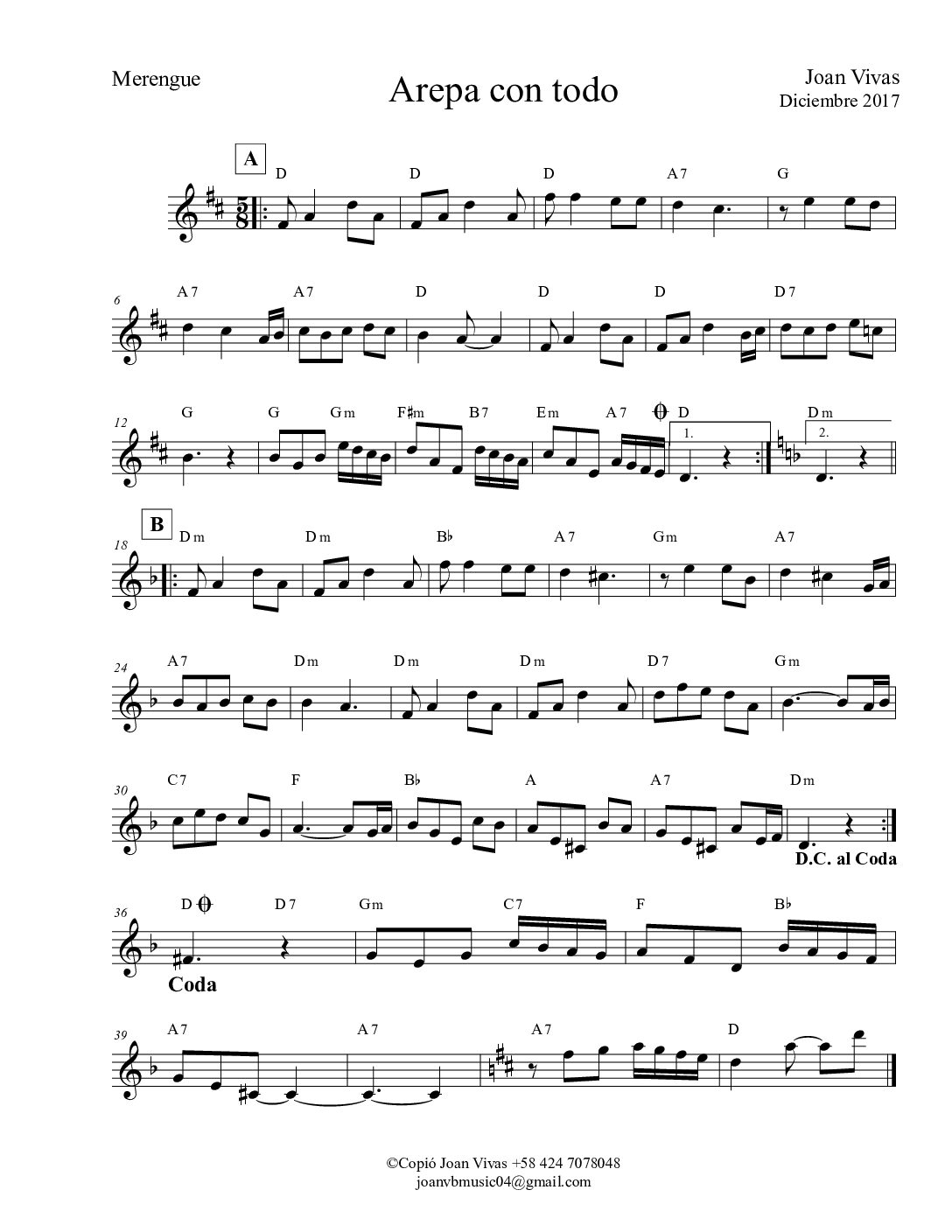 Arepa con todo - Joan Vivas