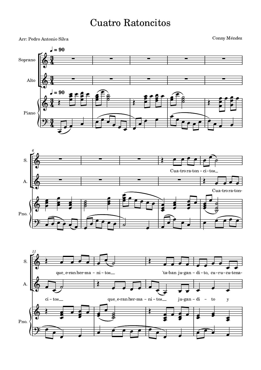 Cuatro ratoncitos - Conny Méndez