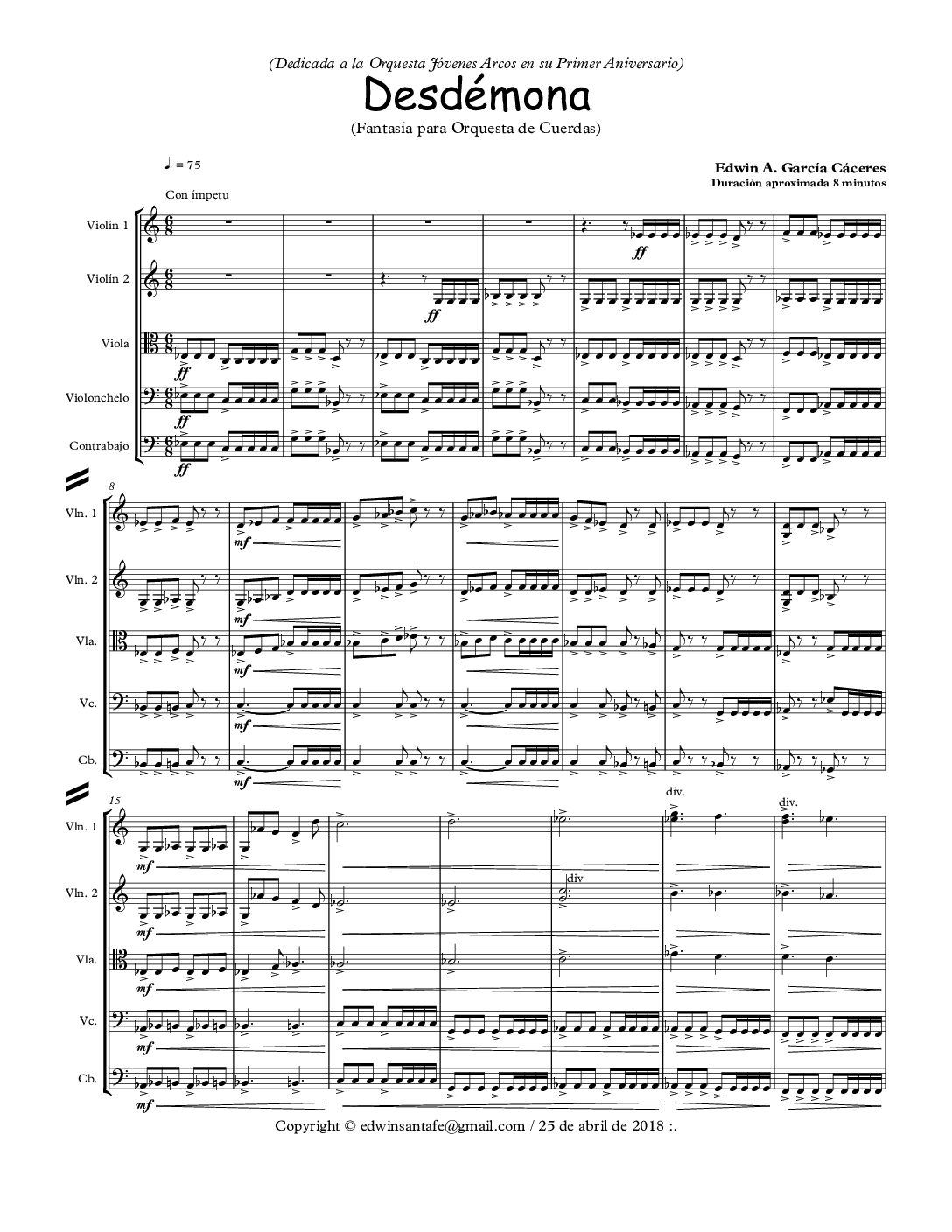 Desdémona - E. García C.