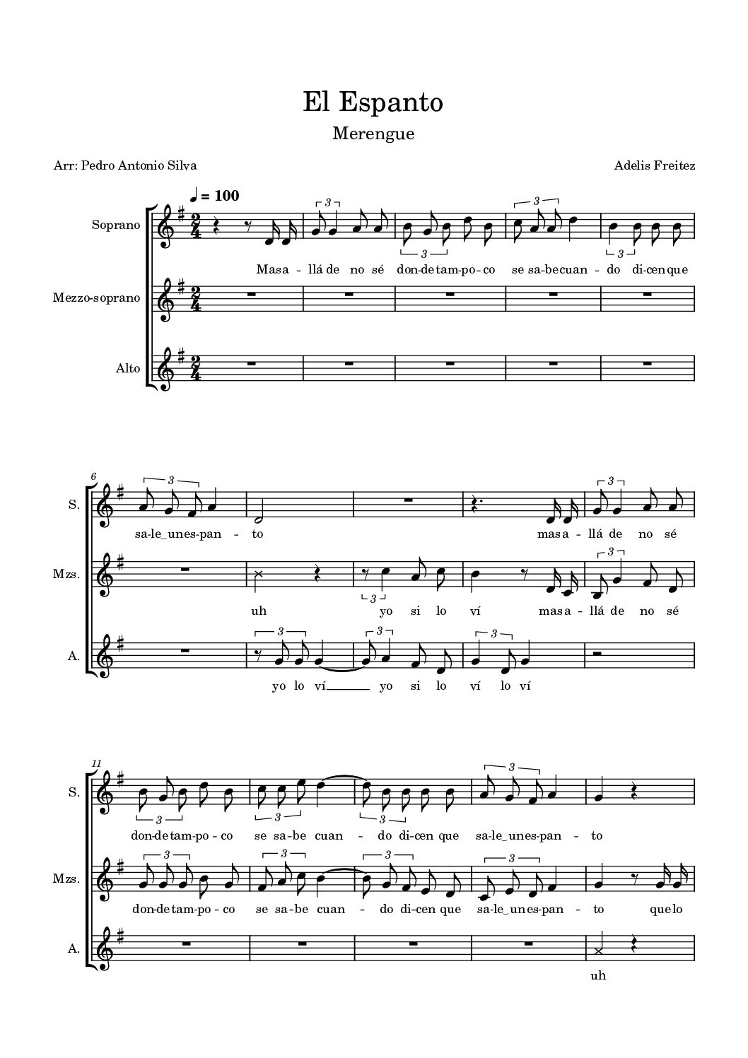 El espanto - Adelis Freitez