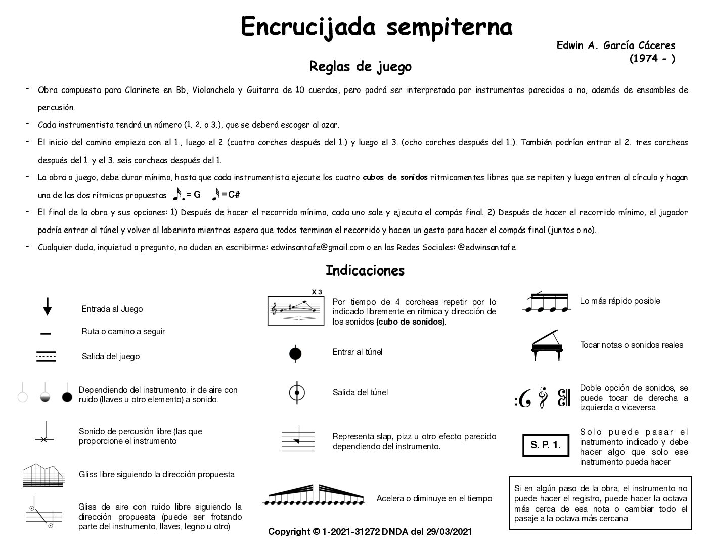 Encrucijada sempiterna - E. García C.