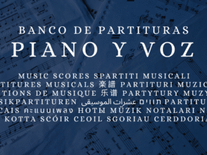 Piano y voz